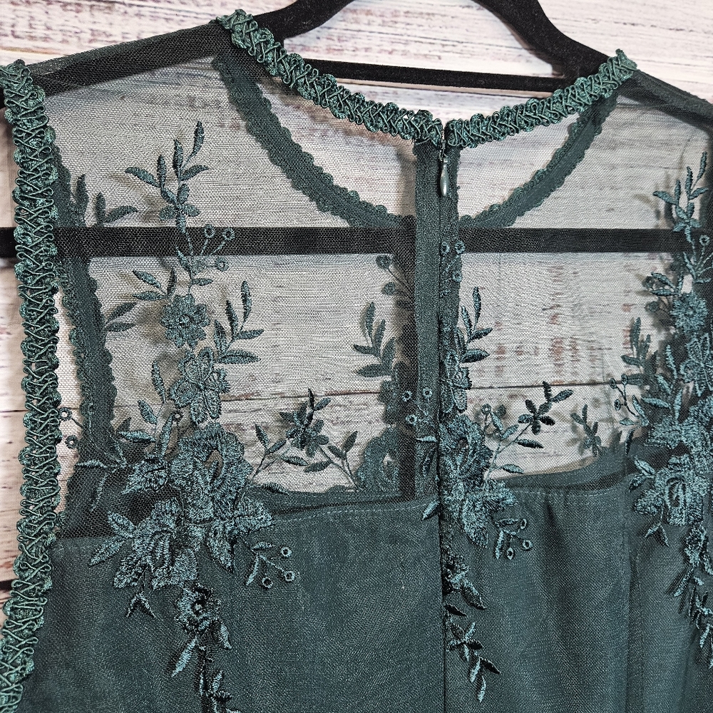 Nanette Lepore green lace dress - Picture 5 of 16